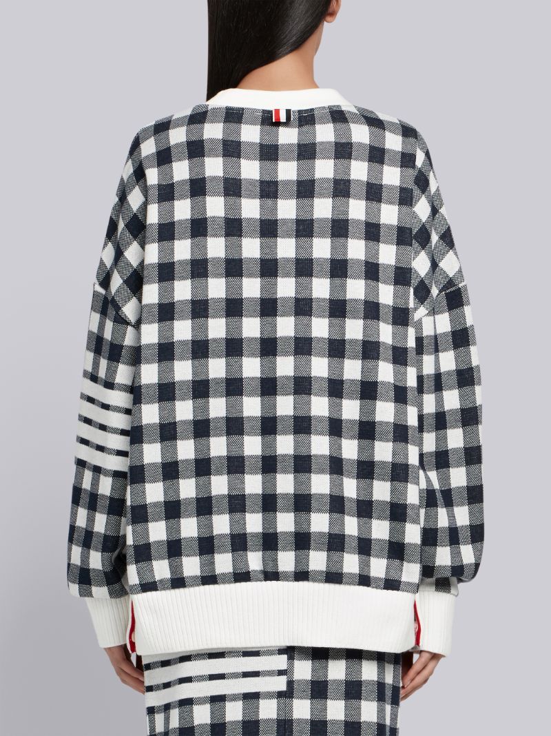 Thom browne oversized clearance sweatshirt