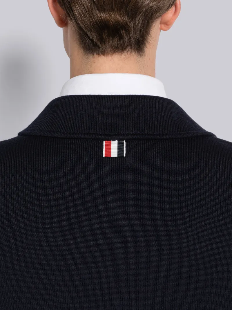 4-Bar knit blazer