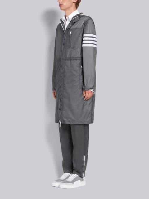 4 BAR FOOTBALL SIDELINE PARKA IN POLY TWILL for Men - Thom Browne