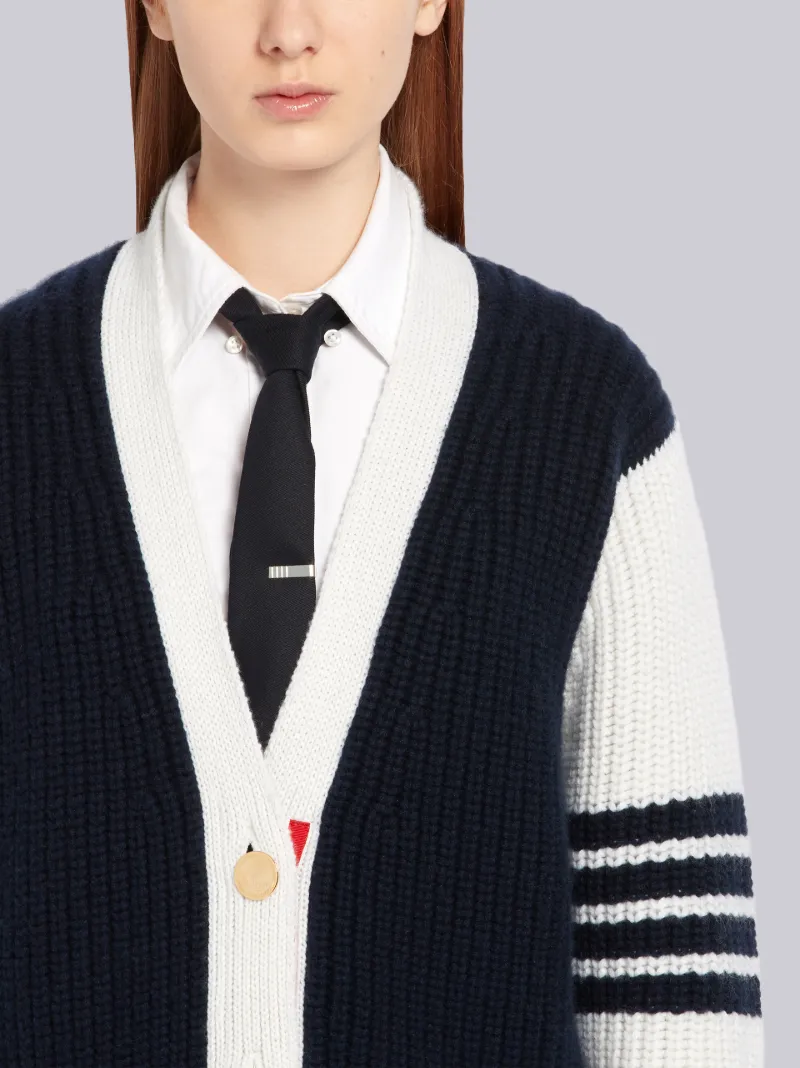 thom browne long cardigan