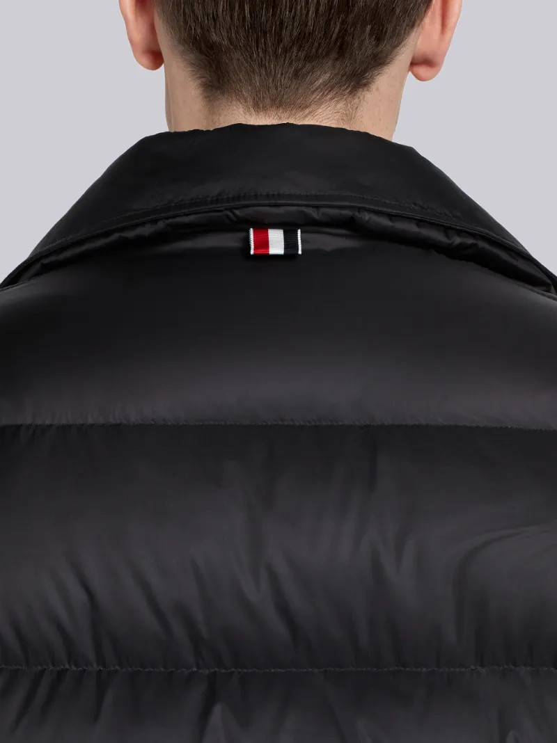 4-Bar Matte Nylon Bomber