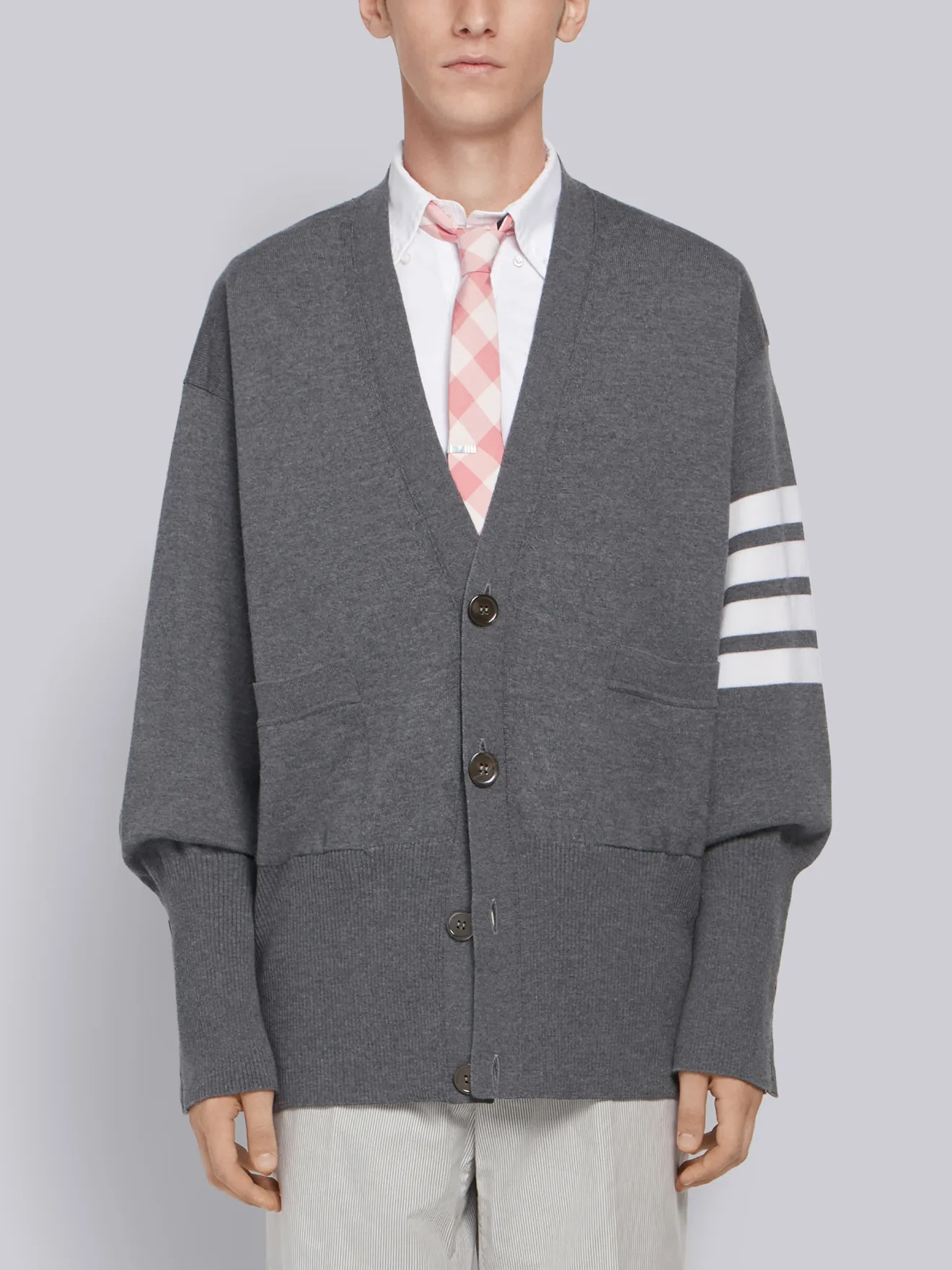 Thom browne 2025 oversized cardigan