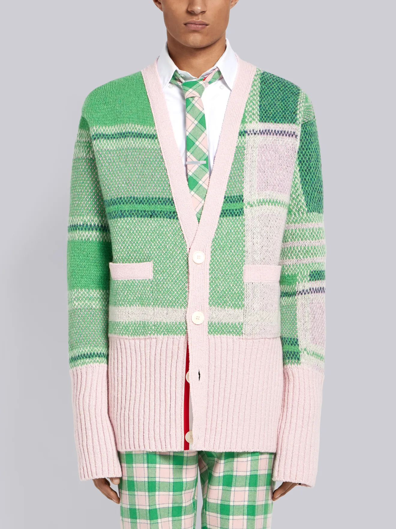 thom browne oversized cardigan