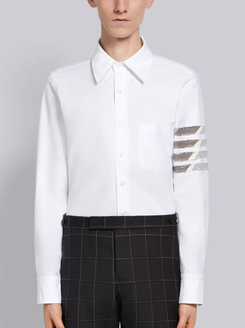 4-Bar Oxford long-sleeve shirt | Thom Browne