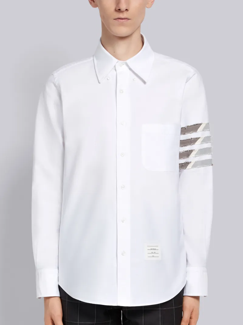 4-Bar Oxford long-sleeve shirt | Thom Browne