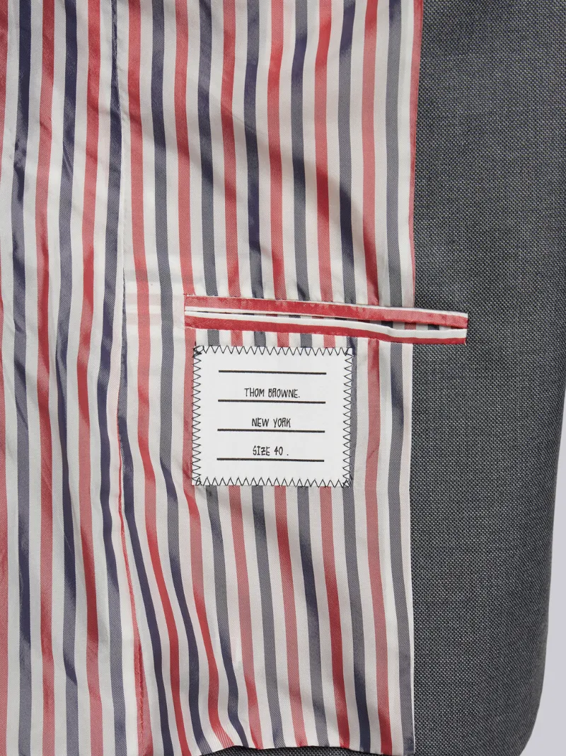 4-Bar single-breasted blazer