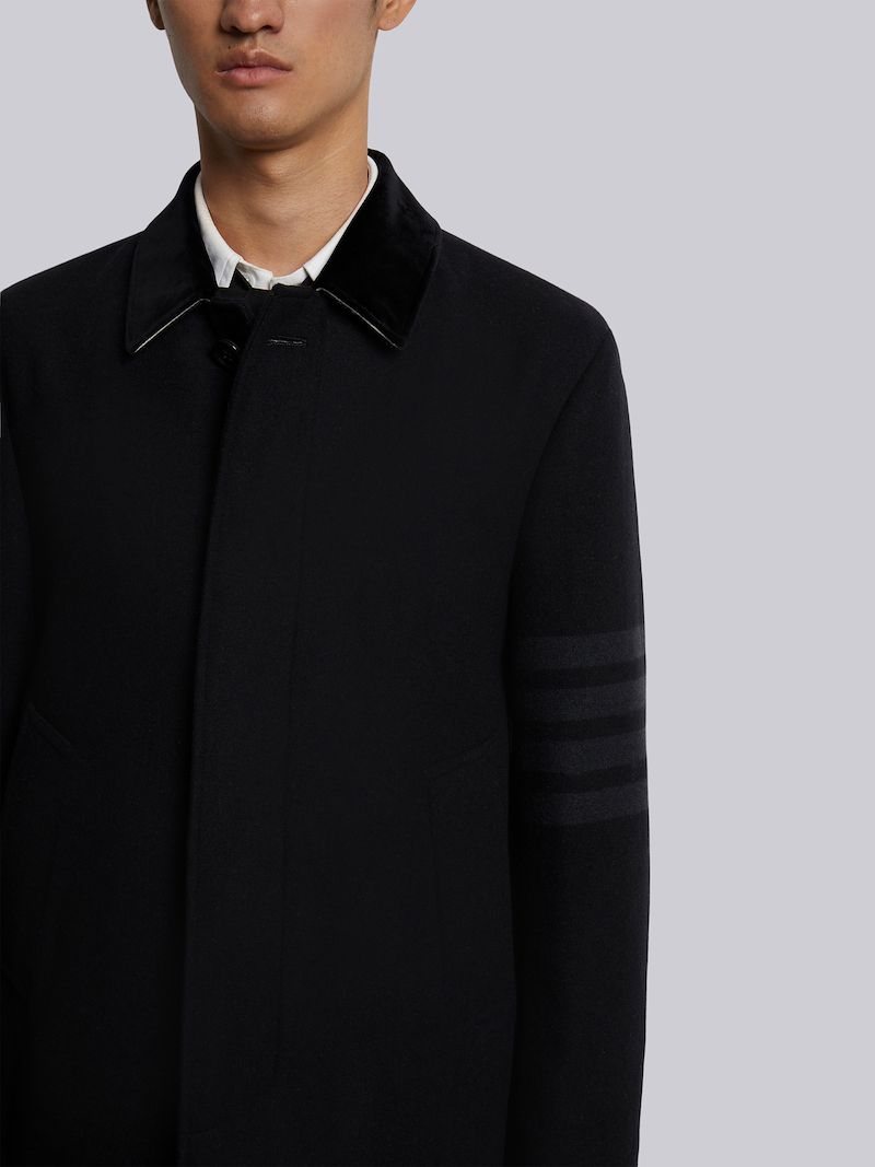 4-Bar single-breasted coat 