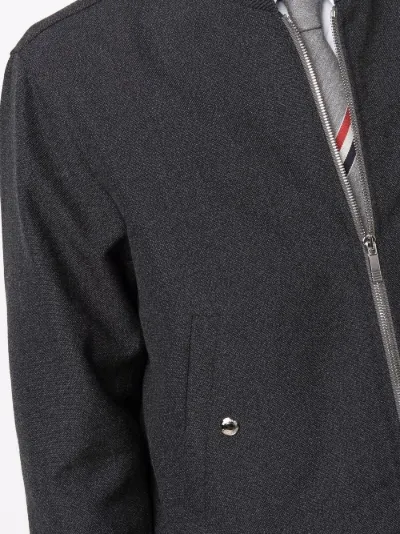 striped bomber jacket