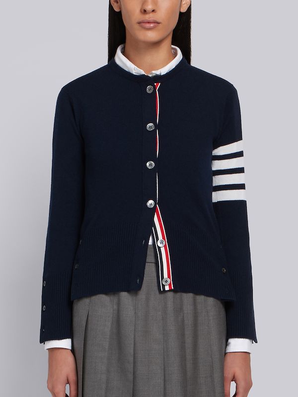 4-Bar Stripe Cardigan