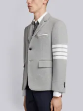 4-Bar Stripe Classic Loopback Jersey Sport Coat
