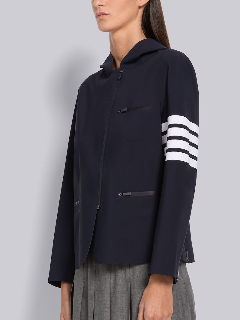 4-Bar stripe compression jacket