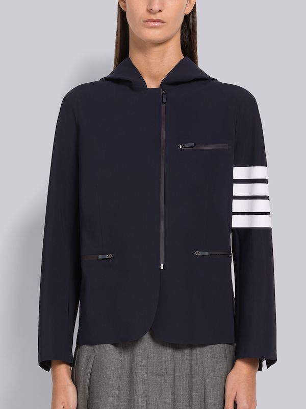4-Bar stripe compression jacket
