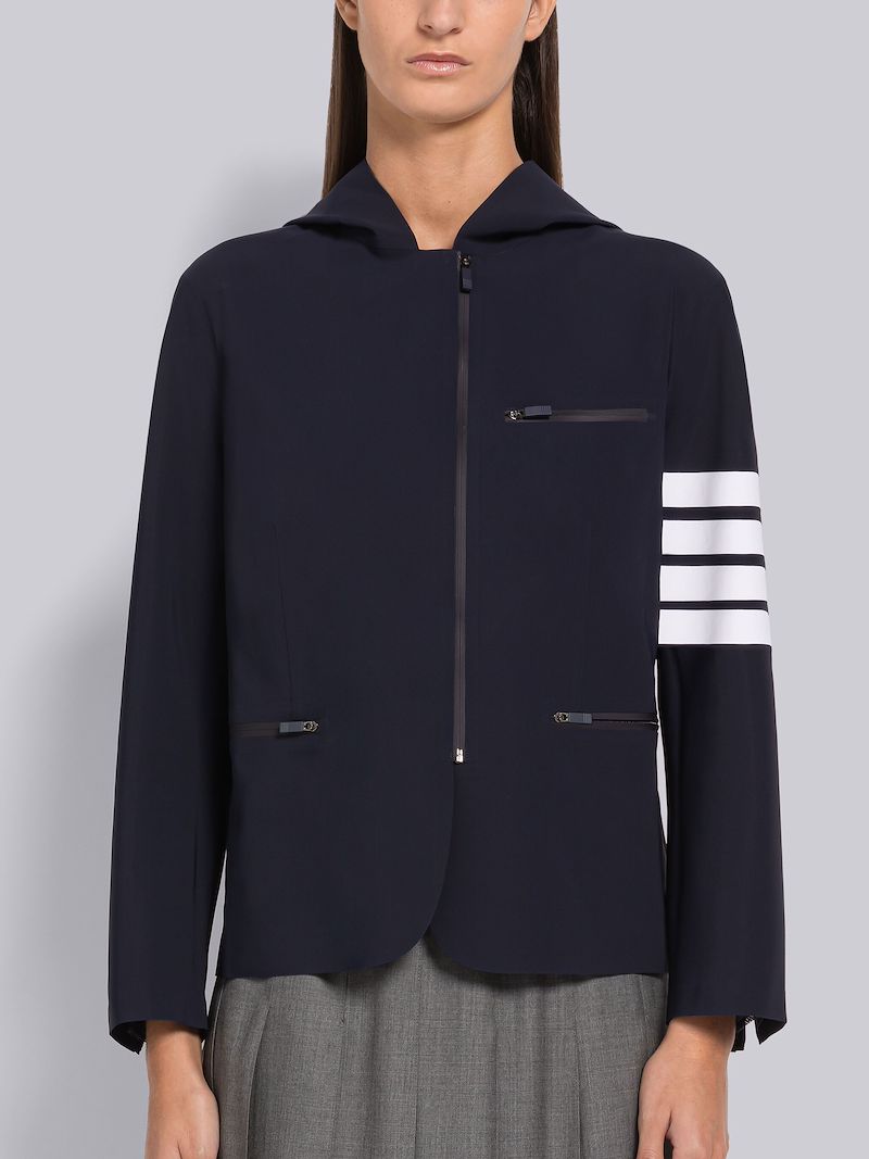 4-Bar stripe compression jacket