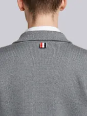 4-Bar Stripe Double-Breasted Merino Wool Sport Coat
