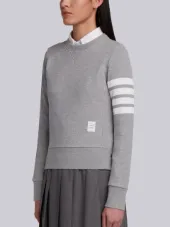 4-bar stripe sweatshirt