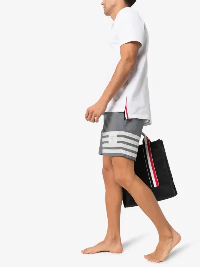 thom browne swim trunks