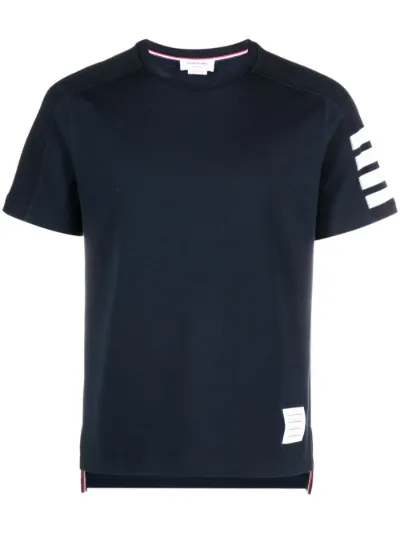 Tシャツ・カットソー THOM BROWNE Men T Shirts MKC160FD00014 Grey Thom Browne 4-Bar T-shirt | Eraldo.com EH