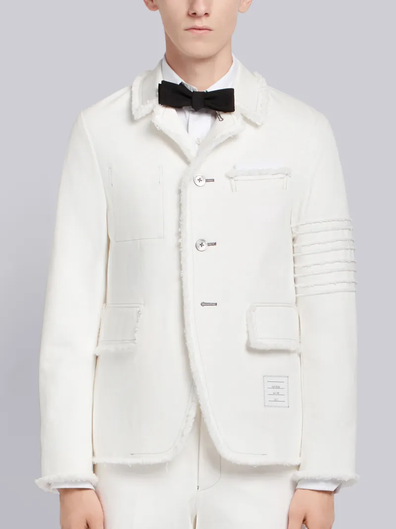 thom browne denim jacket