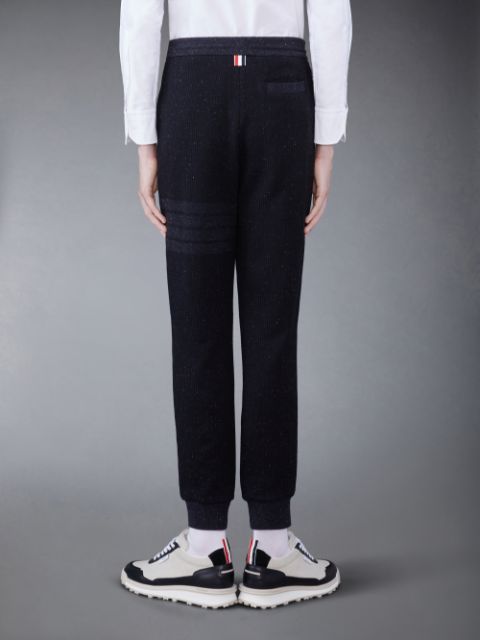 ダークグレー コットン ループバックニット 4BAR スウェットパンツ025 dark grey | Thom Browne 公式オンラインサイト