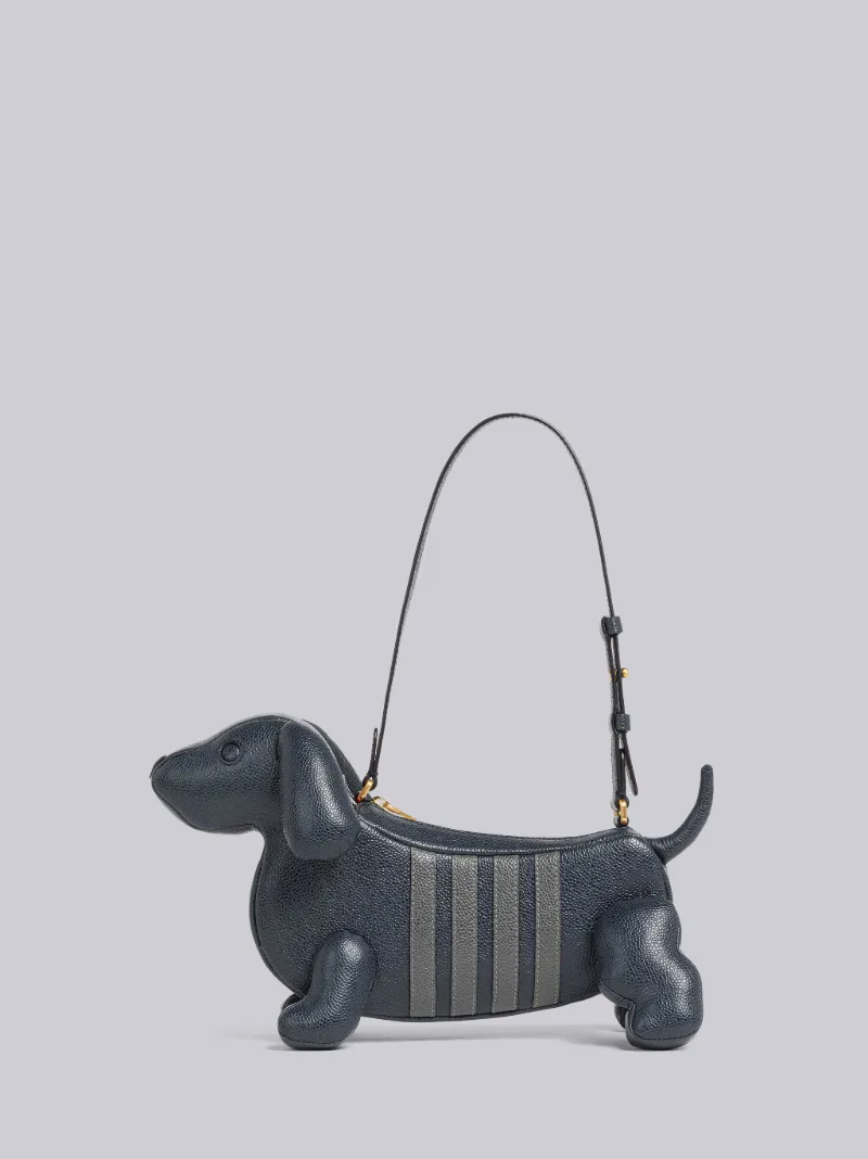 ペブルグレイン 4bar Hector バゲットバッグブルー | Thom Browne 公式  