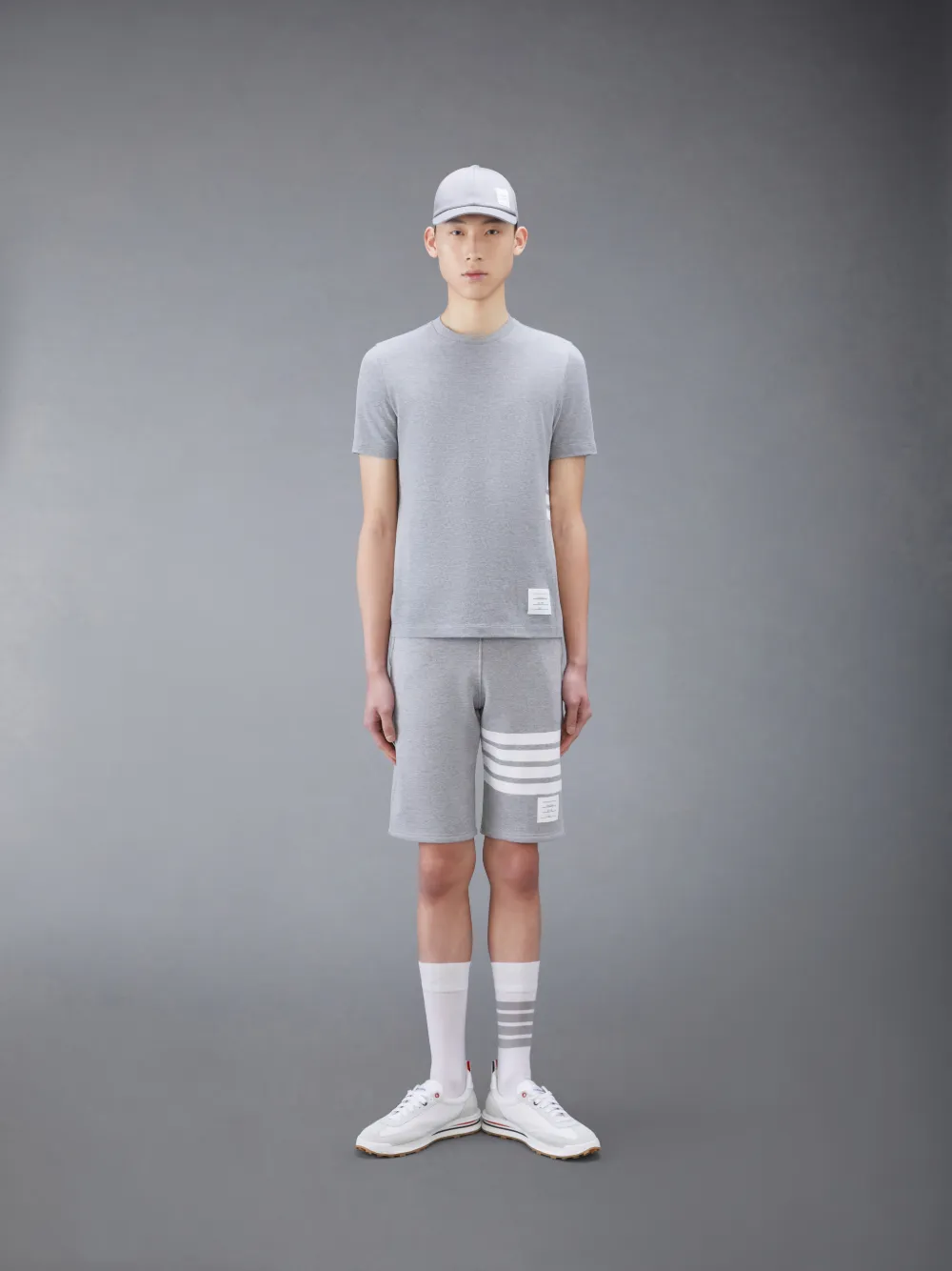 Thom Browne Short Sleeve Pocket T-Shirt White at CareOfCarl.com