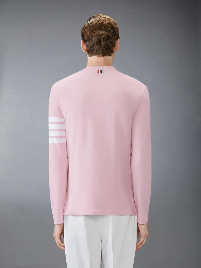 ジャージー 4BAR T シャツピンク | Thom Browne 公式オンラインサイト 