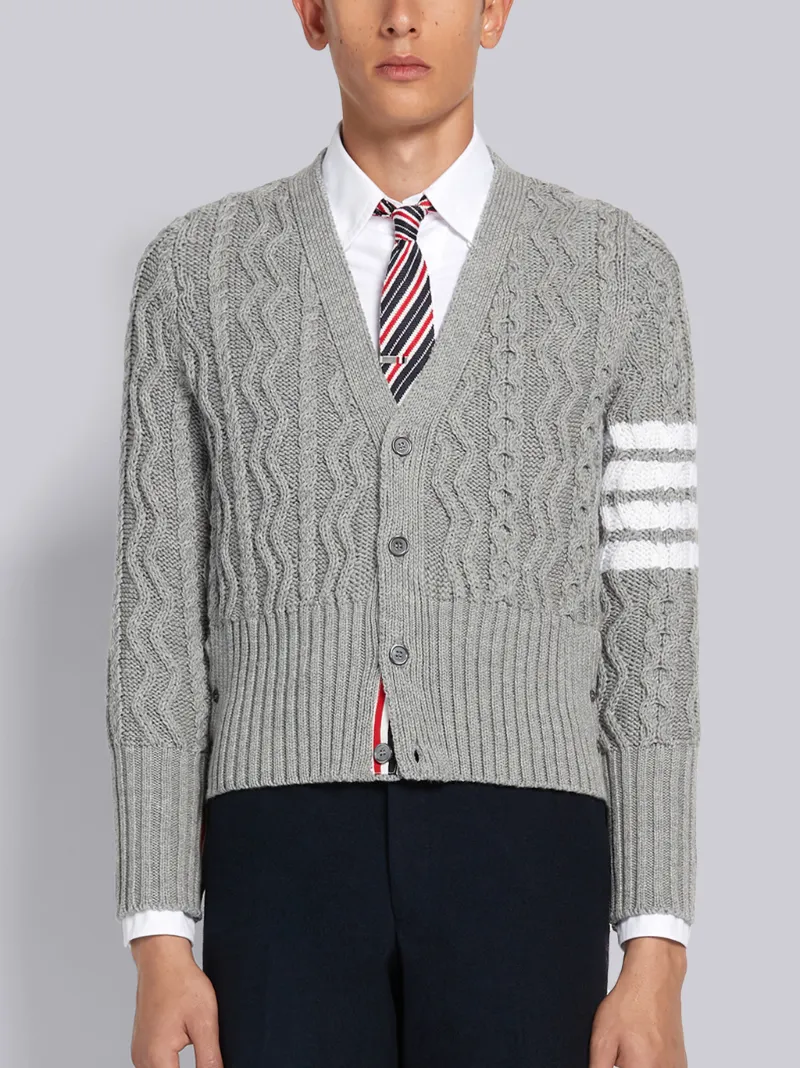 激レア トムブラウン Thom Browne 4BAR ニット 厚手 ウール-