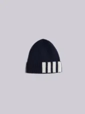 リブハット 4BARストライプ カシミア