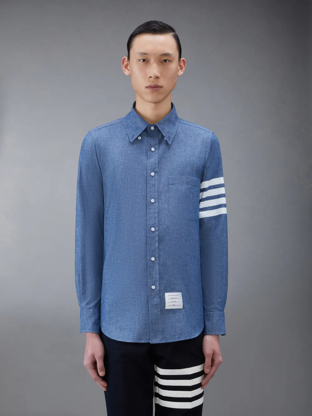 最高級 トムブラウン Thom Browne 4bar ニット 半袖 ミックス 最高級 トムブラウン Thom Browne 4bar ニット 半袖 ミックス
