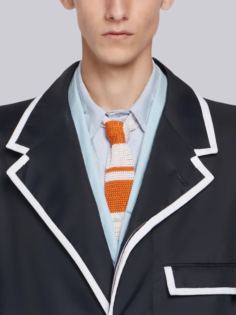 トムブラウン 4BAR リップストップ チェスターフィールド