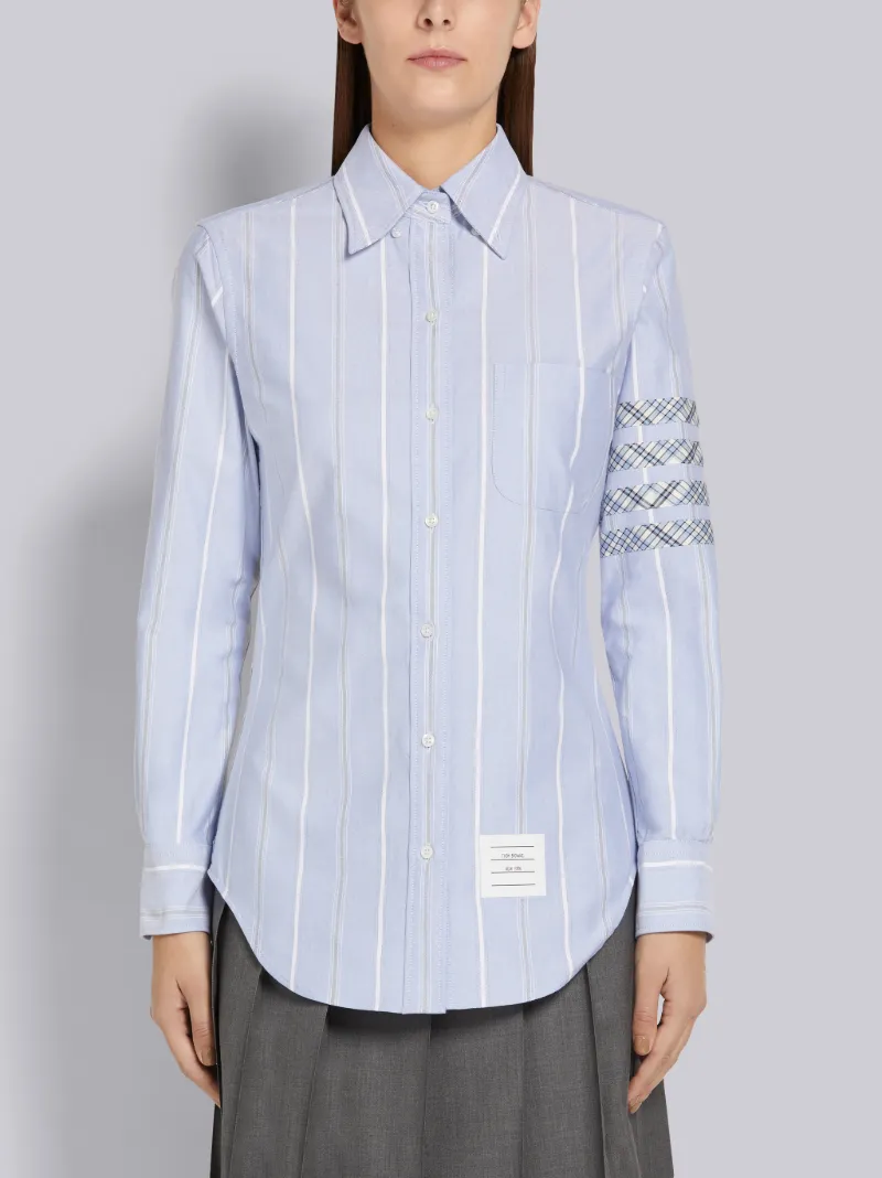THOM BROWNE ストライプ長袖シャツ　2枚セット THOM BROWNE ストライプ長袖シャツ 2枚セット 三越伊勢丹 | THOM