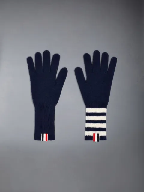 激レア トムブラウン Thom browne カシミヤ 手袋 グローブ 4bar