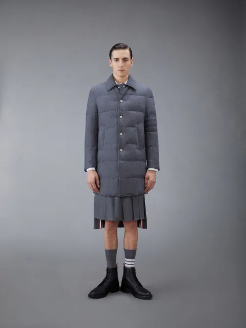 4BAR パデッドコート415 navy | Thom Browne 公式オンラインサイト