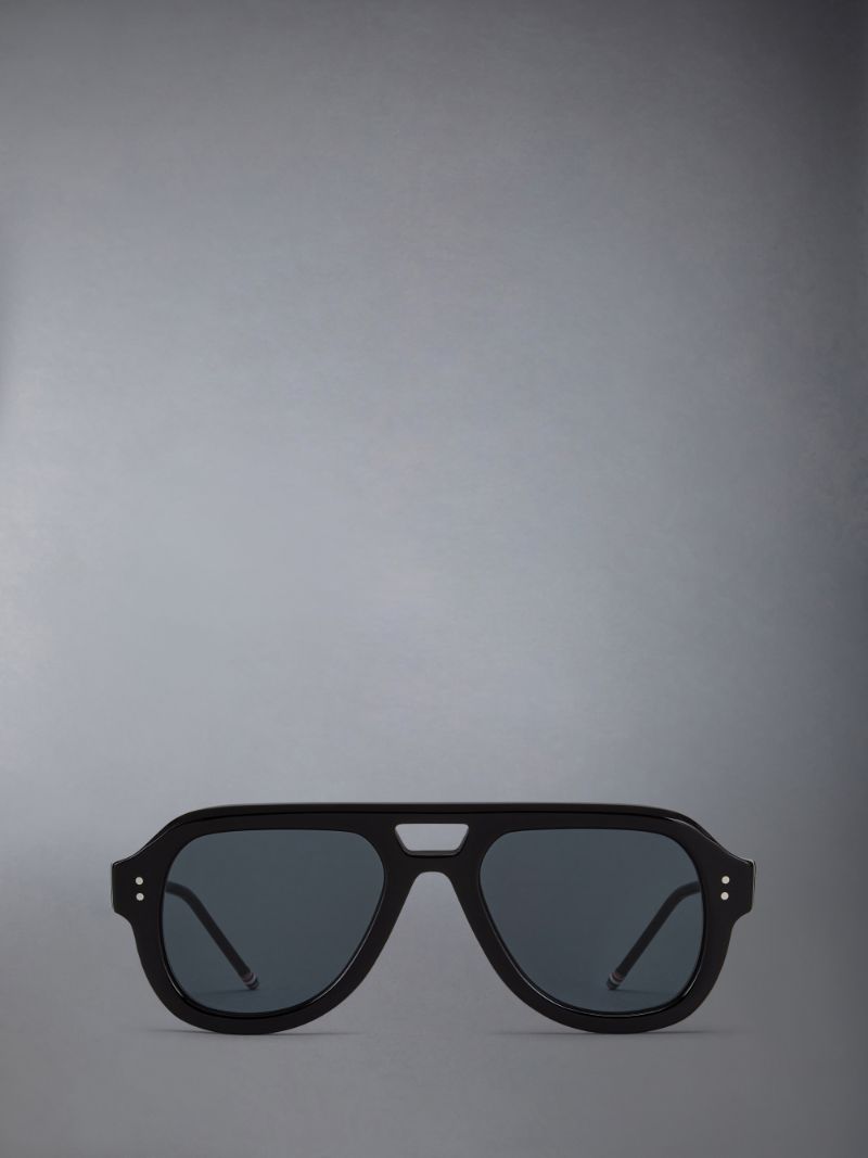 Acetate Aviator Sunglasses Thom Browne