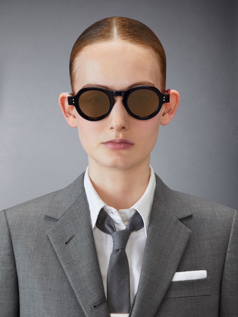 Acetate Round Sunglasses | Thom Browne