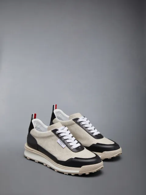 THOM BROWNE 水色ブルーレインシューズ