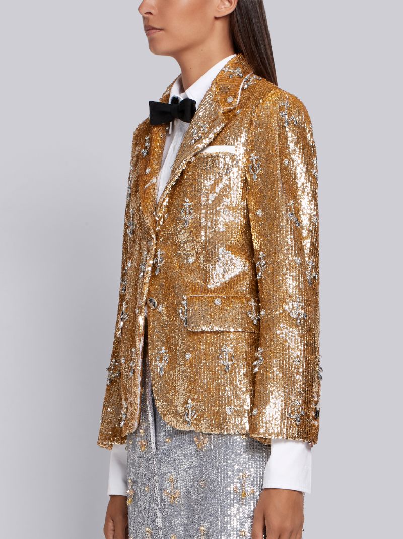 Sequin sport outlet jacket