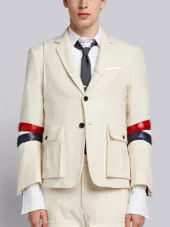 Articulated Donegal Wool Sport Coat
