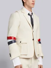 Articulated Donegal Wool Sport Coat