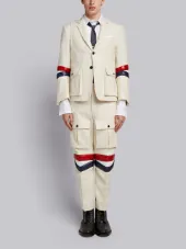 Articulated Donegal Wool Sport Coat