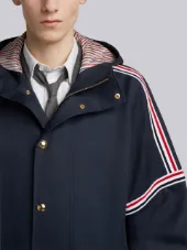 Articulated Oversized Mackintosh Jacket