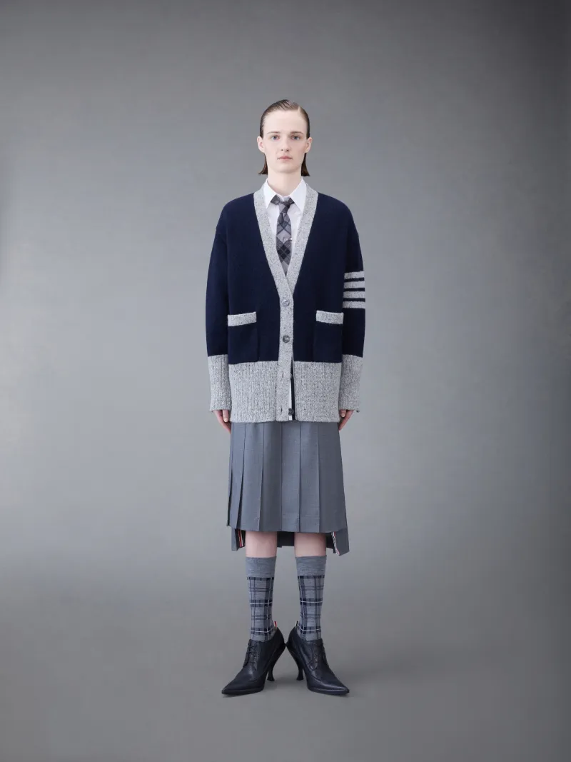 Thom browne outlet oversized cardigan