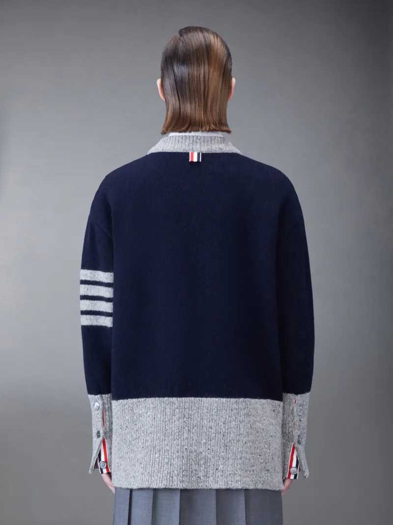 Thom browne oversized on sale sweatshirt