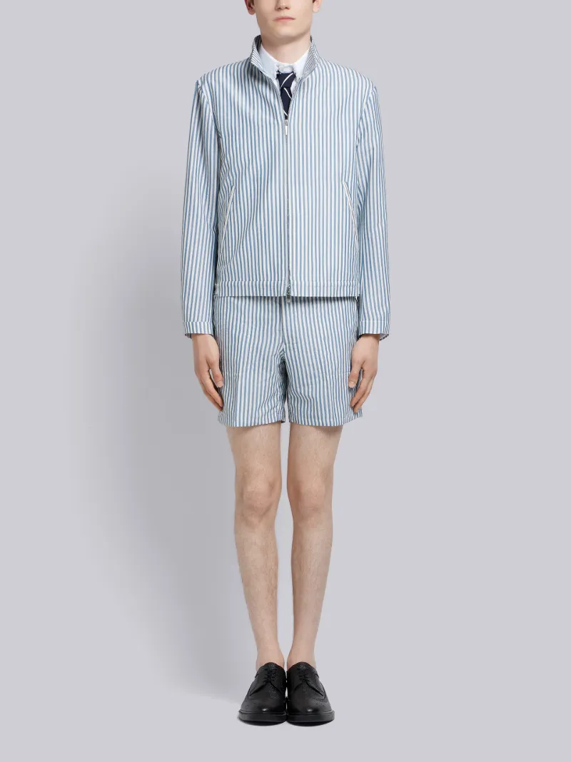 Bar Stripe Wool Baracuta Jacket | Thom Browne