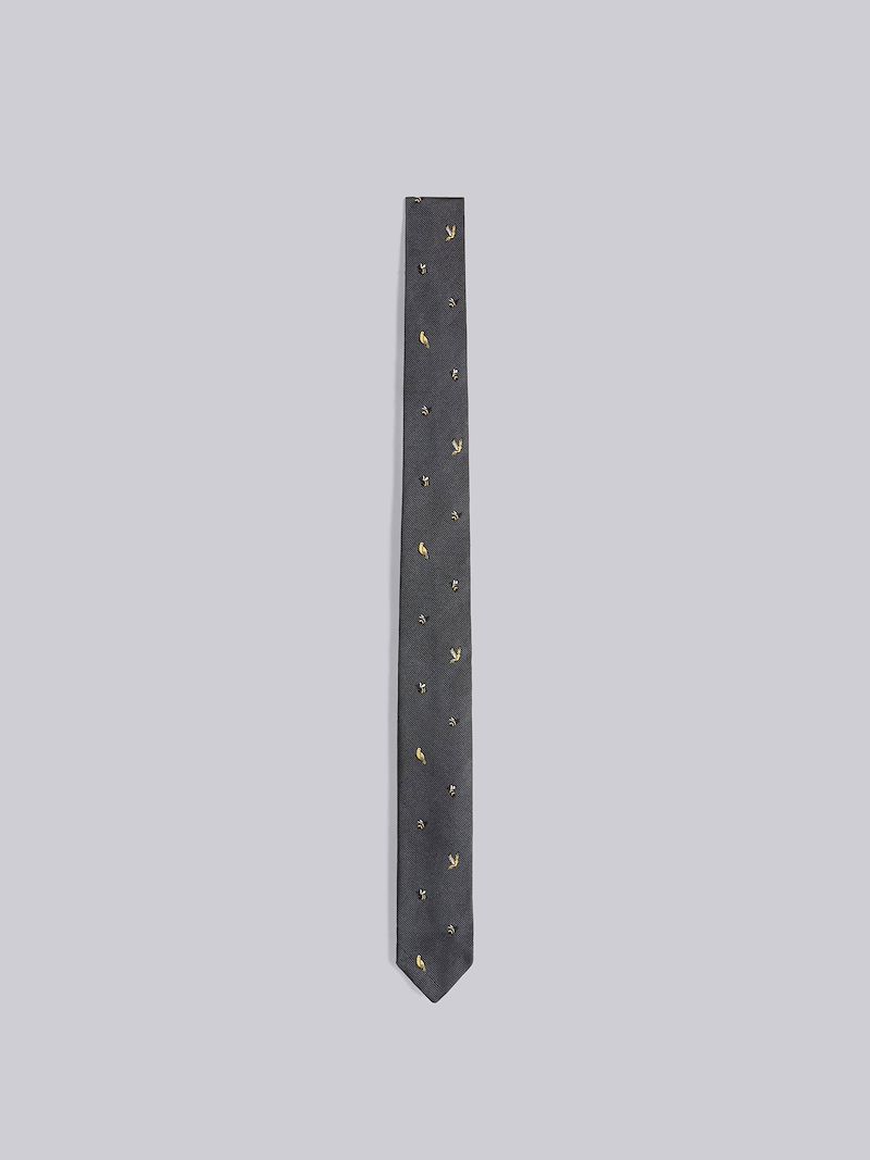 BIRDS AND BEES JACQUARD CLASSIC TIE