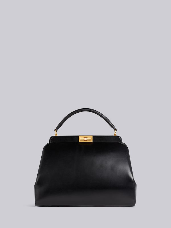 Black Box Calfskin Large Doctor Bag