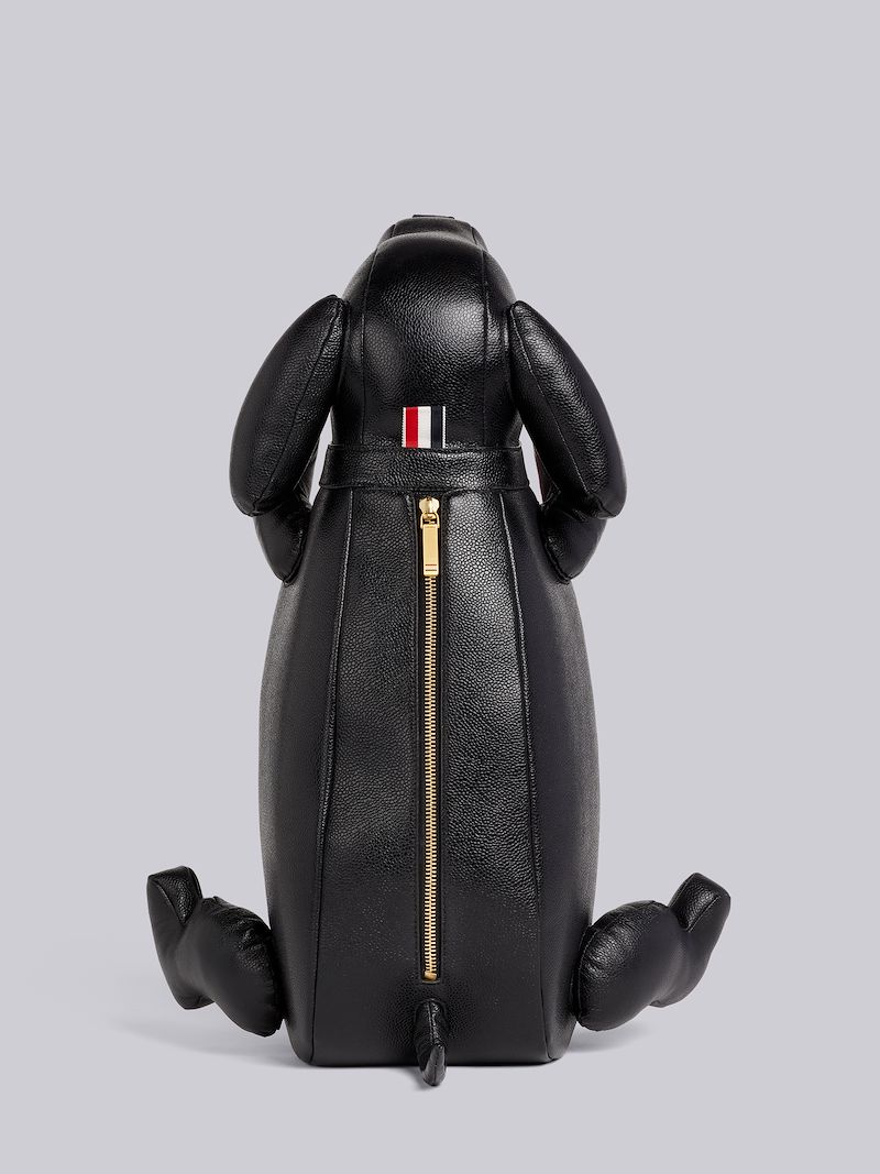 Black Calf Leather Hector Backpack