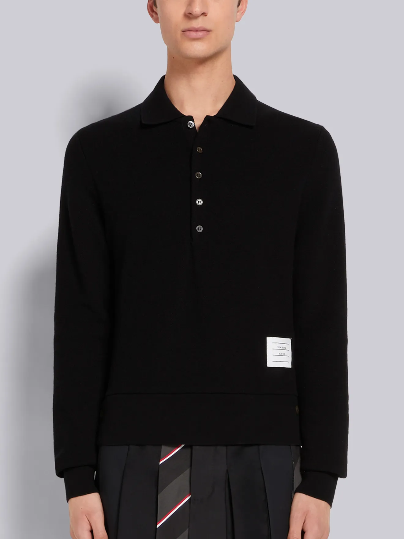 black polo formal