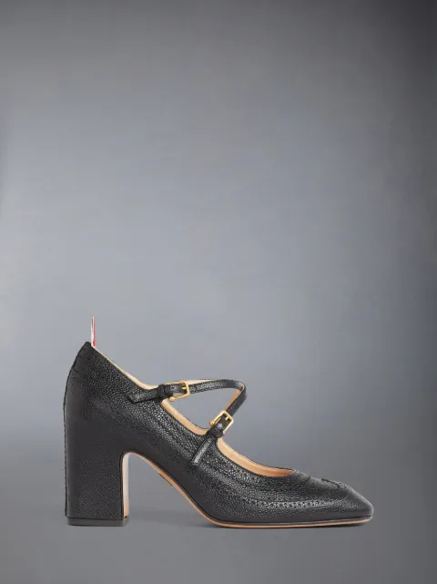 Pebble Grain Bow Wholecut Shoe | Thom Browne