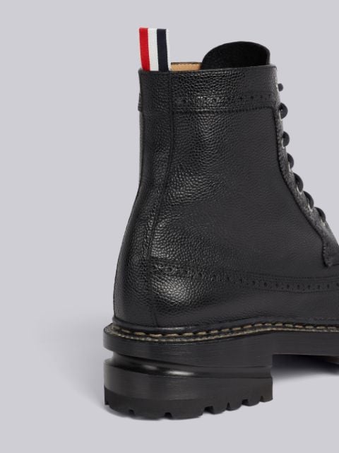 Black Nylon Apres-Ski Ankle Boot | Thom Browne